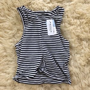 Pacsun striped tank